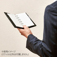 マルマン 【2025年版】リフィル ミニ データプラン 6穴 月間+週間(見開き片面1週間) 月曜始まり LS477-25 1冊（直送品）