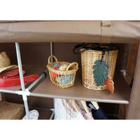 フクダクラフト 棚付ハンガー HC-T1016 BR M 1台（直送品）