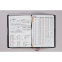 高橋書店 【2025年版】フェルテ10 B6 バーチカル 月曜始まり 黒 240 1冊（直送品）