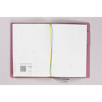 高橋書店 【2025年版】シャルム10 B6 バーチカル 月曜始まり ライトブリックレッド 360 1冊（直送品）