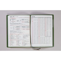 高橋書店 【2025年版】フェルテ7 B6 見開き1週間 月曜始まり モスグリーン 237 1冊（直送品）