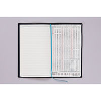 高橋書店 【2025年版】リベルデュオ1 手帳判 月間 日曜始まり ミッドナイト・ブラック 261 1セット(1冊×2)（直送品）