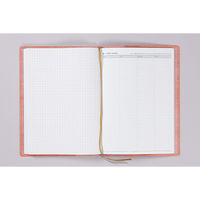 高橋書店 【2025年版】デスクダイアリーカジュアル4 A5 片側1週間+ノート 月曜始まり オレンジ 434 1冊（直送品）