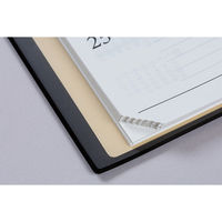 高橋書店 【2025年版】リングダイアリー A5 見開き1週間 月曜始まり 黒 452 1冊（直送品）