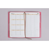 高橋書店 【2025年版】T'mini5 手帳判 見開き2週間 日曜始まり ピンク 154 1冊（直送品）