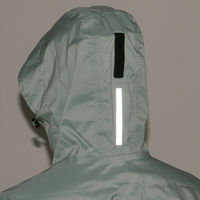 【レインウェア】 カジメイク レインスーツ フェミニンIII グリーン S 7481 1着