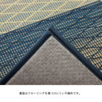 イケヒコ・コーポレーション ダイヤ い草ラグ 無地 2400×2400mm グリーン 1030541123103 1枚（直送品）