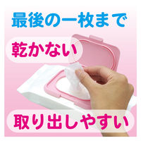 妖怪の私物 抗菌 ウェットシートのフタ ワンプッシュ ホワイト＆ブラック 1セット（1個×2）ビタットジャパン