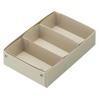 リヒトラブ Roomy 仕切りケース 小物収納 整理トレー 仕分け お薬ケース 組立式 A5 1/3 ピンク A798-12 1セット(1組×5)