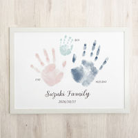 シヤチハタ 手形スタンプパッド PALM COLORS メゾカラー インディゴ HPS-MA/H-IB 1個