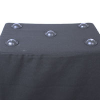 ワンタッチバケット帆布|ONE TOUCH BUCKET CANVAS ブラック OB-03-BK 1個