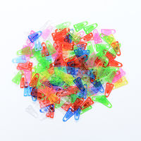 Laurel クリスタルプラスチッククリップ アソート 0126-96 1ケース（200個）