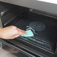 キッチンスポンジ 毎日とりかえクリーナー 重曹+泡タイプ 油汚れに 使い捨て グリーン 1パック（30個入）東和産業