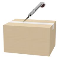 ナカバヤシ メジャーが付いたギザノコ刃カッター ホワイトグレー MGC-101WG 1セット（1本×5）