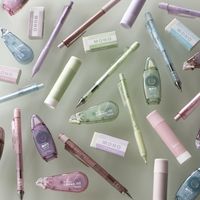 トンボ鉛筆 MONO・PIT文具セットパステルグラス グリーン PCC-644CAZ 1個