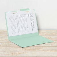 プラス 個別フォルダー A4E ブルー FL-081IF 1セット(1パック(10枚入)×3)