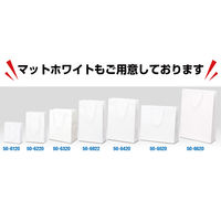 ササガワ 手提げ袋 マット黒 Yー45 50-6821 1枚