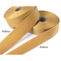 日本紐釦貿易 薄手アミーテープ 38mm巾 2.4mカット オールドローズ AMT38-387-106 1袋2.4mカット(3袋、合（直送品）