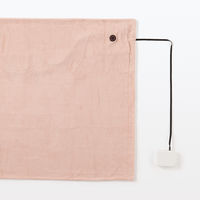 無印良品 洗えるUSBブランケット スモーキーピンク MJ-UBL11SPK 良品計画