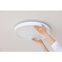 アイリスオーヤマ LEDシーリングライト パネルライトフラット 8畳調光調色 CLP-8DL 1台