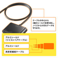 サンワサプライ USB Type C-HDMI変換アダプタ(4K/PD対応/USBハブ付) AD-ALCPHDPD02 1個（直送品）