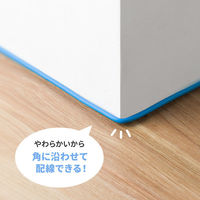 サンワサプライ  カテゴリ6LANケーブル（スリム、やわらか、ツメ折れ防止コネクタ） KB-SL6YS-01BL（直送品）