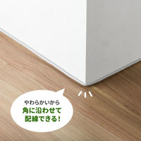 サンワサプライ カテゴリ7LANケーブル(スリム、やわらか、ツメ折れ防止コネクタ) KB-SL7YS-15W 1本