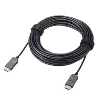 サンワサプライ  8K/60Hz　4K/120Hz対応光ファイバHDMIケーブル KM-HD20-UFB15LP（直送品）