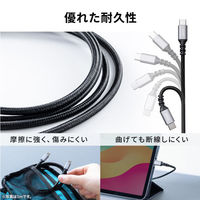 サンワサプライ  USB 2.0 Type-Cケーブル（C-C・ストレート・60W・0.5m） KU-CCP6005TK（直送品）