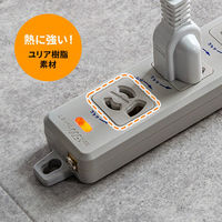 サンワサプライ  ポッキンプラグ付き電源タップ TAP-PP36-3（直送品）