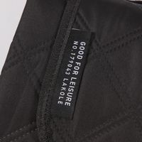 キルティングレジャーシート ブラック LAKOLE/ラコレ