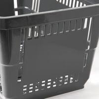 ショッピングバスケット ブラック LAKOLE/ラコレ