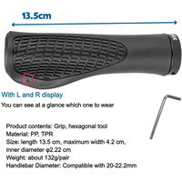 GORIX GQG22 グリップ 黒x黒 43636 1セット(2個入)（直送品）