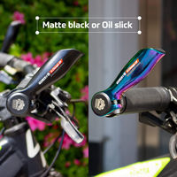 GORIX GX-Change-UP アルミ合金バーエンド オイルスリック 43407 1セット(2個入)（直送品）