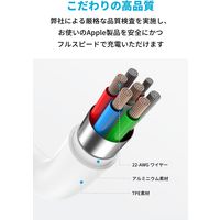 Anker PowerLine II USB-C & ライトニング ケーブル 0.9m USB Power Delivery対応