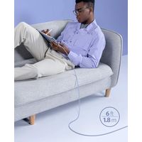 Anker PowerLineIII Flow USB-C&ライトニングケーブル