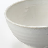 無印良品 美濃焼 飯碗 丸型 大 白釉 約直径13cm 1セット（1個×5） 良品計画