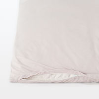無印良品 大豆繊維を使った天竺 掛ふとんカバー S 150×210cm用 グレー 良品計画
