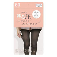 グローバル・ジャパン ゆる圧ハイウエストフェイクタイツ L-LL I08-25 1枚（直送品）