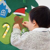 HAC DIYクリスマスツリー タペストリー1m HAC4365 1個（直送品）