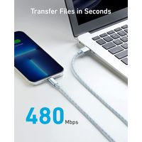 Anker 高耐久ナイロン ライトニングケーブル 1.8m