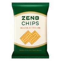 ZENB CHIPS（ゼンブチップス）黄えんどう豆 動物性原料不使用 24g 3袋 糖質オフ グルテンフリー クラッカー