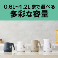 タイガー魔法瓶 蒸気レス電気ケトル PCV-A120WM 1台