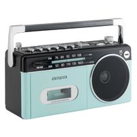 aiwa（アイワ） ラジオカセットプレーヤー マイク端子付 Bluetooth受信機能 GAA4-RCP0003（PG） 1台
