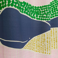 【軒先渡し】スミノエ DESIGN LIFE edi15 スミノエ カーテン クジラボヤージュ ピンク 4549781321998 1枚（直送品）