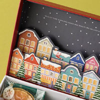 【クリスマス】ヘッズウィンターハウス貼箱ーMXWH-HBM1袋（4個）