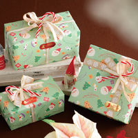 【クリスマス】ヘッズキャンディケーン風ラッピングピックー1X-WPC11袋（10本）