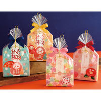 【お正月】ヘッズ メッセージお守りカバーバッグー1/笑顔MSO-CVB11袋（20枚）