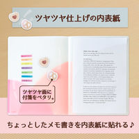 プラス PastyスリムホルダーF A4 チェリーピンク 98861 1冊