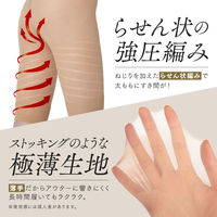 アイメディア 太ももにすき間極薄ねじりガードル M~L ベージュ 1063633 1個（直送品）